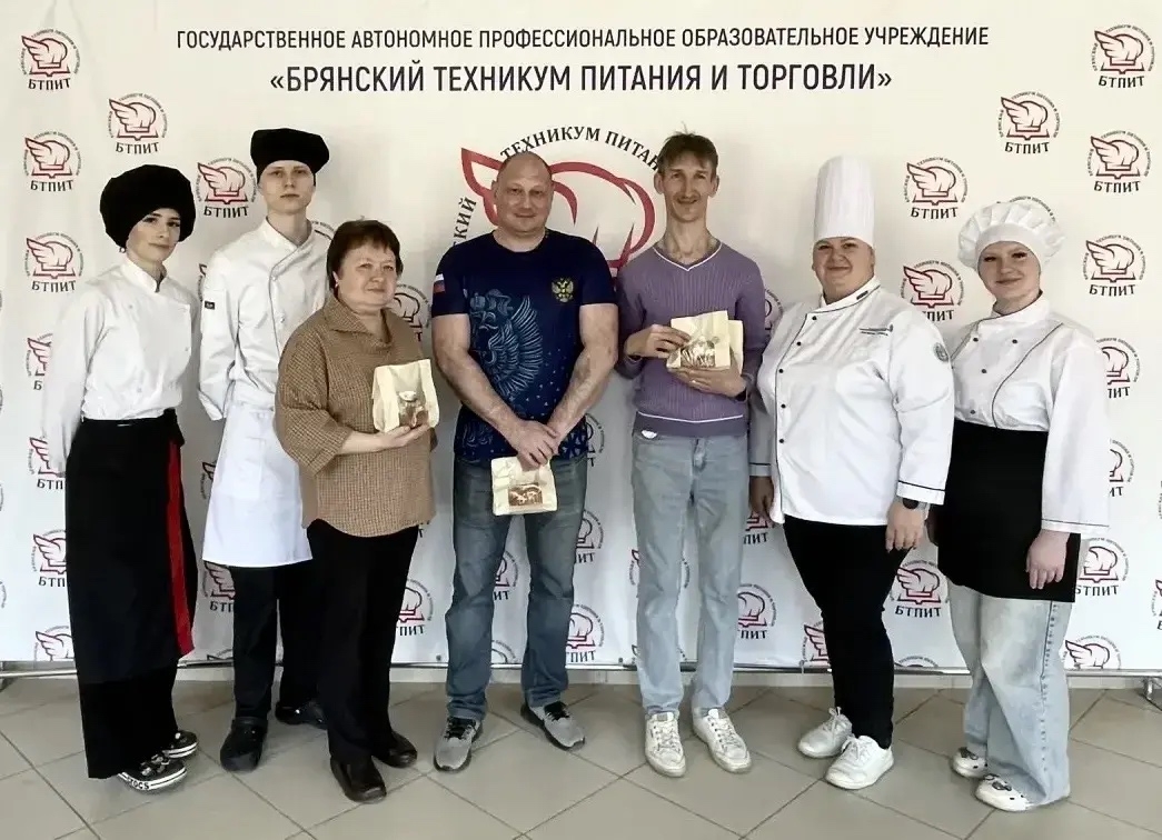 Мастер-классы по направлениям «Ресторанный сервис», «Поварское дело» и «Торговое дело»