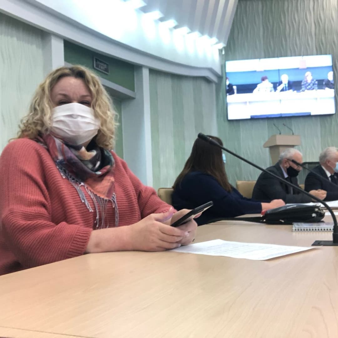 Ирина Лаврушина, приняла участие в заседании «Общественной палаты Брянской области»