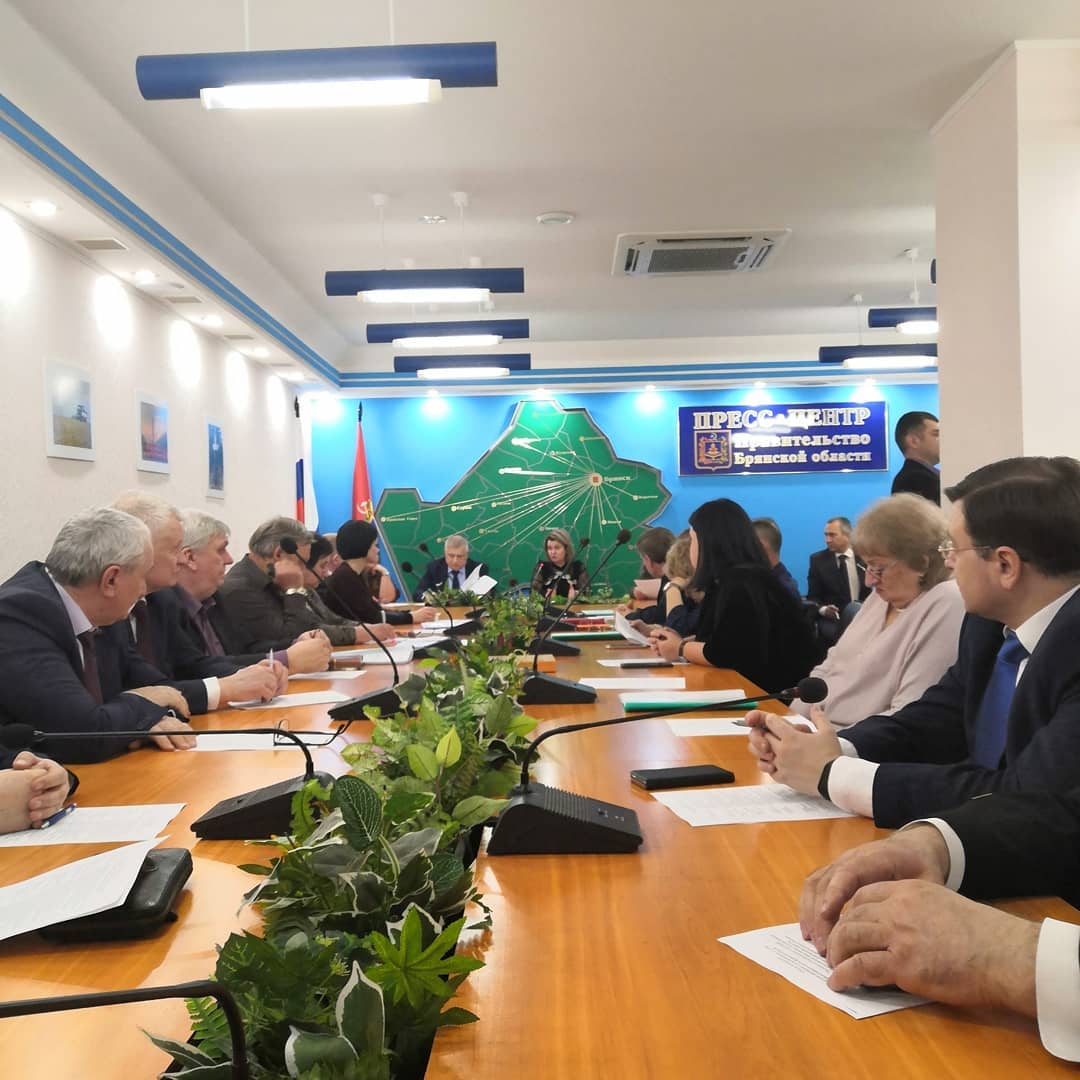 Заседание Общественного совета Брянской области