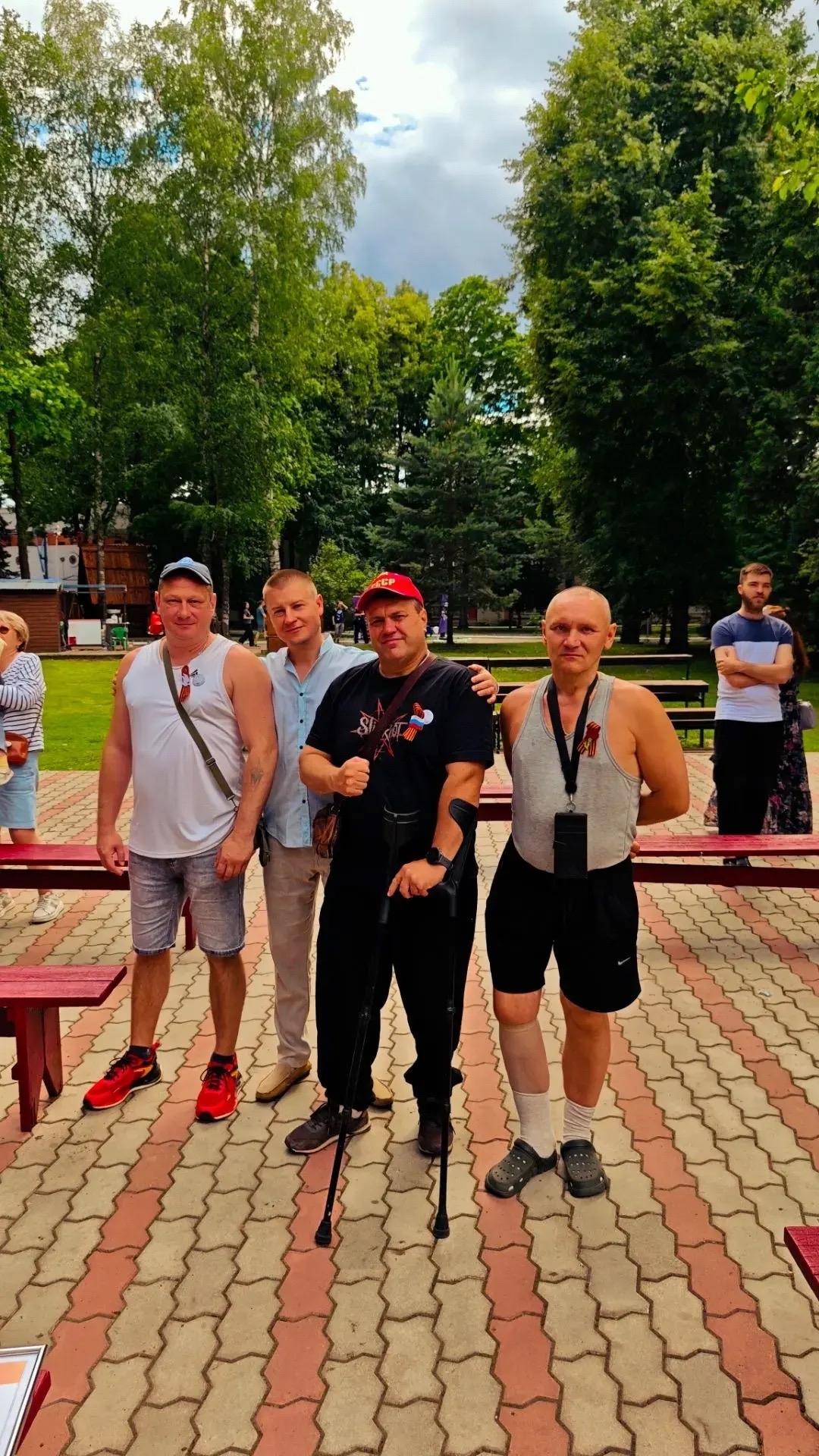 Центра реабилитации инвалидов посетили праздничное мероприятие в городском парке ко Дню молодёжи
